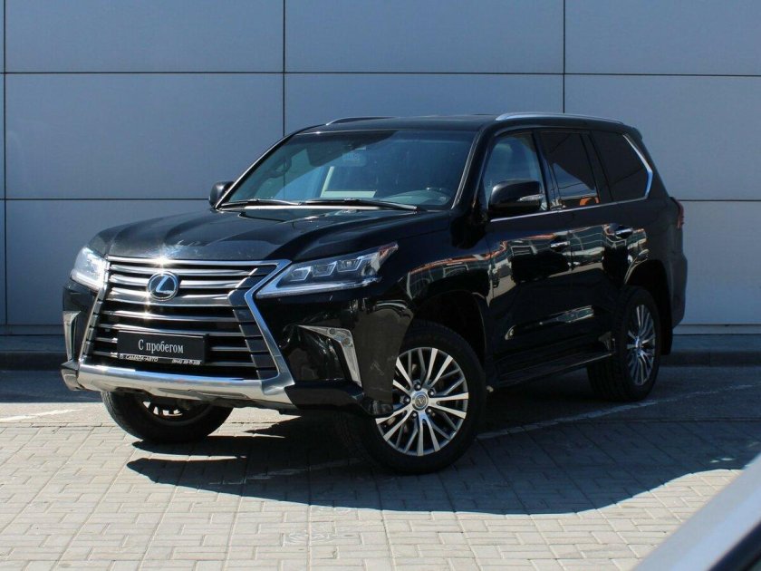 Lexus LX 570 2017 черный