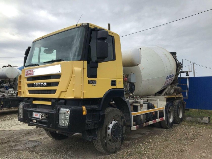 Автобетоносмеситель ивеко