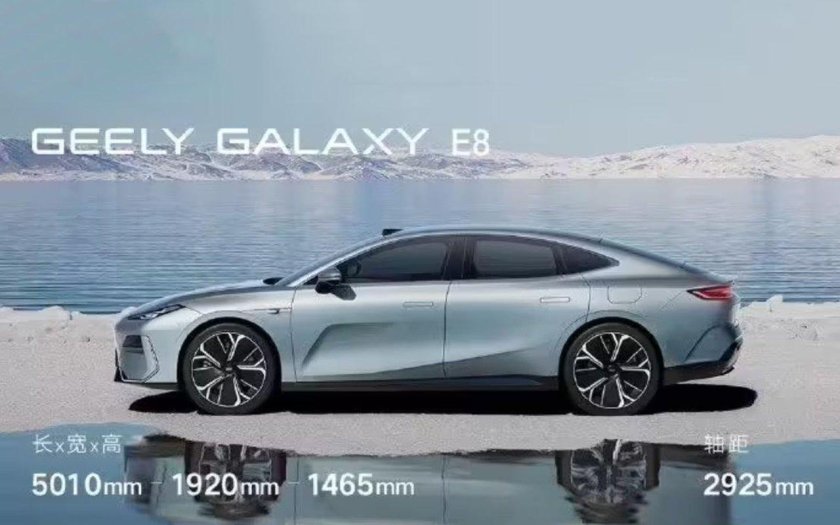 Машина Geely Galaxy e 8