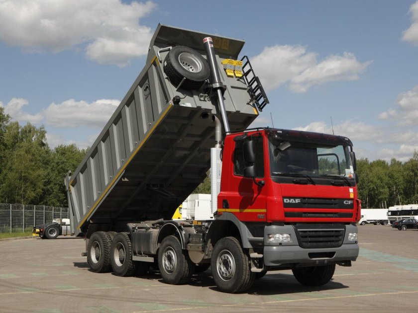 Самосвал daf cf 8x4