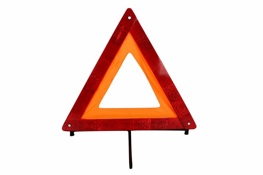 Указатель светоотражающий на складных треногах КПП