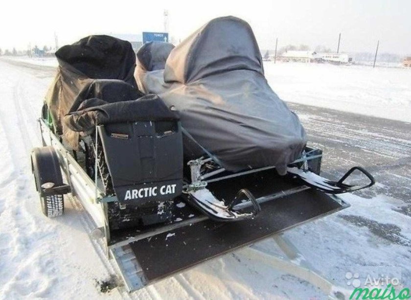 Прицеп для снегохода 1.5 на 3500