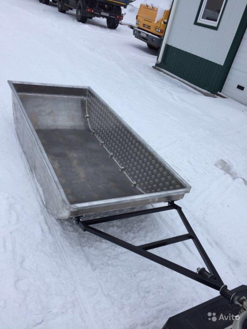 Сани волокуши для Бурана