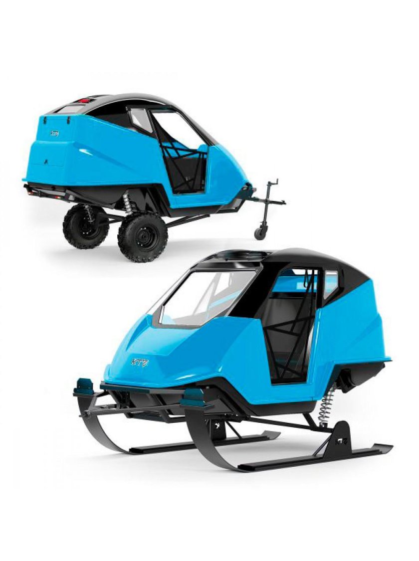 Пассажирский прицеп для квадроцикла