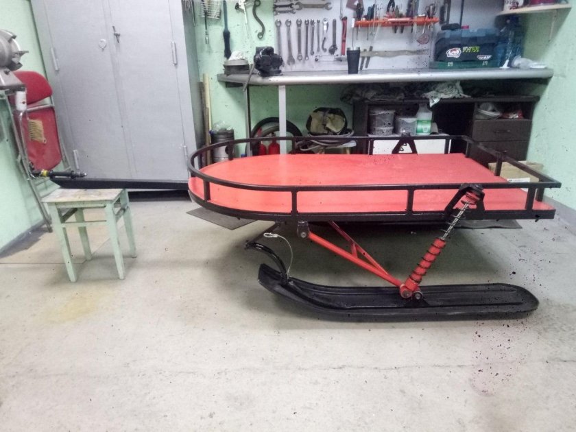 Сани ПГА-2500 для снегохода