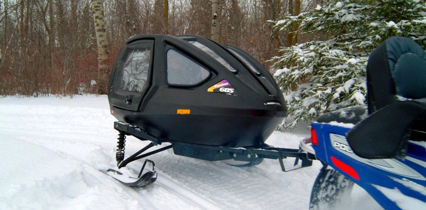Прицеп сани Snowcoach Equinox