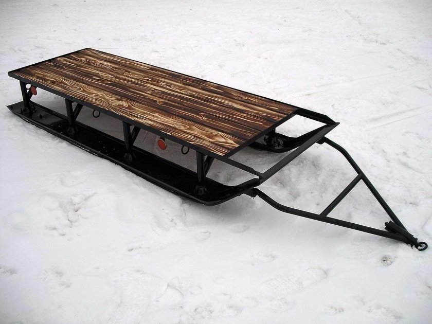 Сани волокуши для Бурана