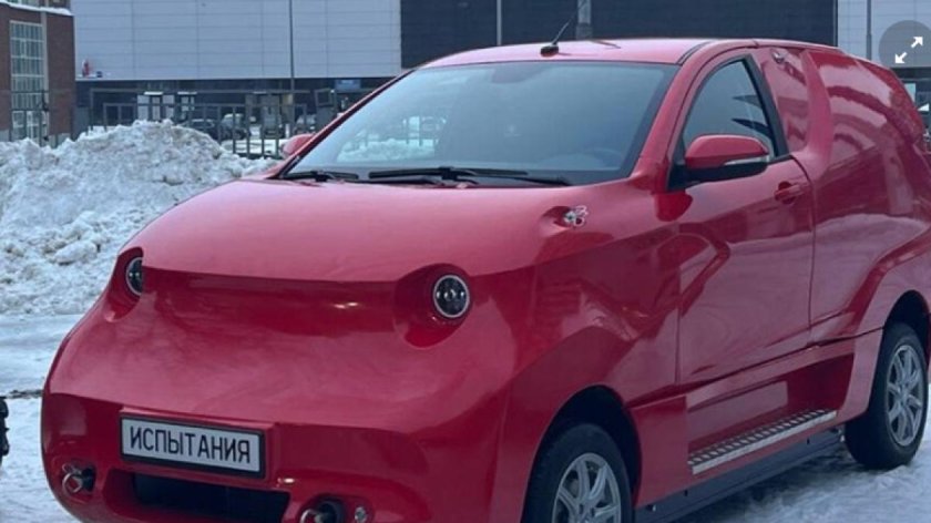 Прототип российского электромобиля