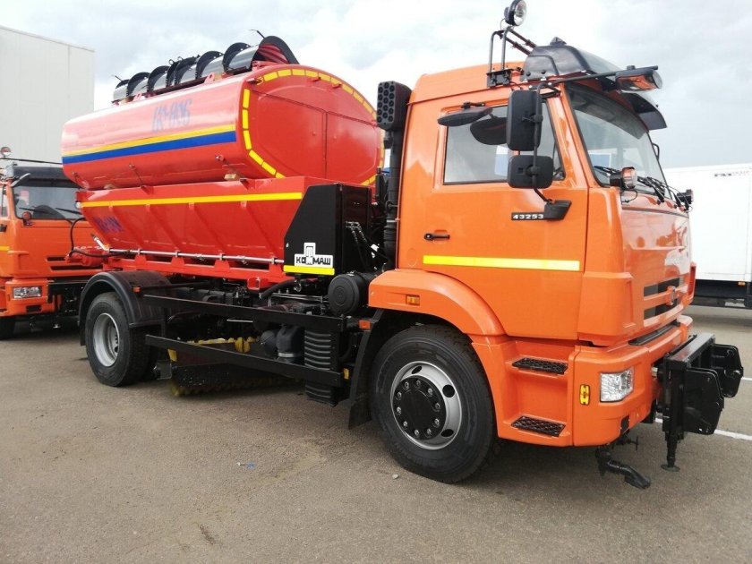 Ко 806 на шасси камаз 43253