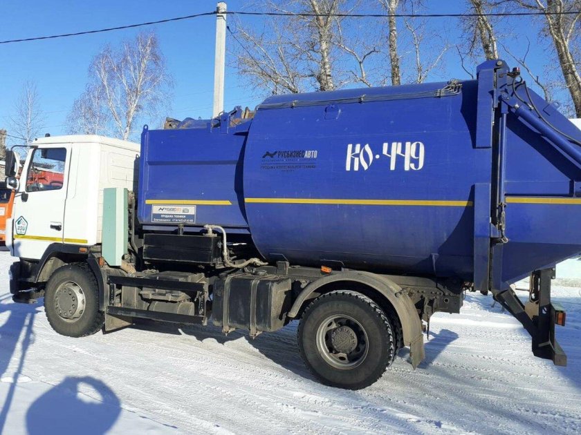 Мусоровоз ко-449-33 на шасси МАЗ-5337а2