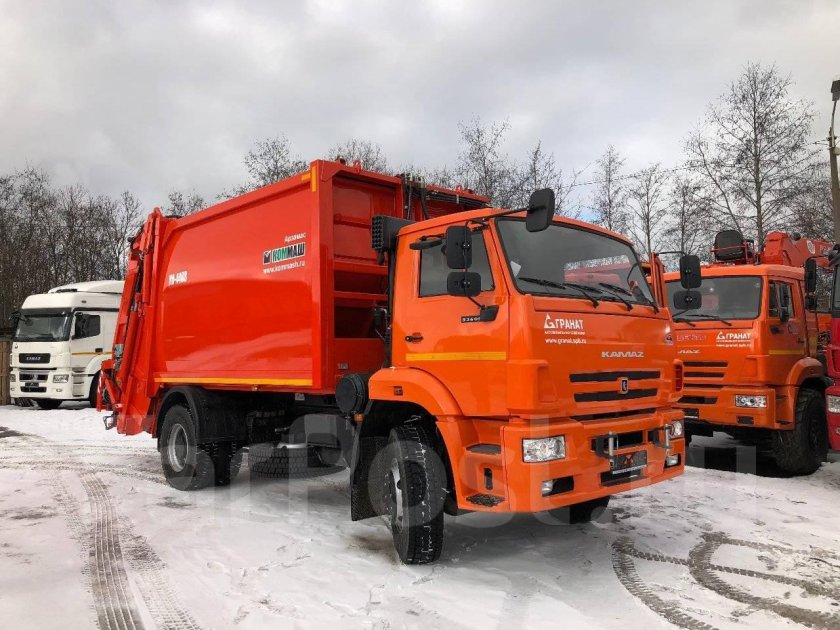 Мусоровоз камаз с задней загрузкой