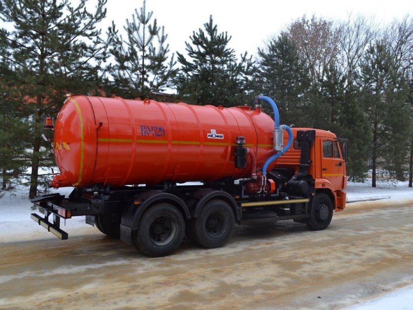 Камаз 65115 вакуумная машина