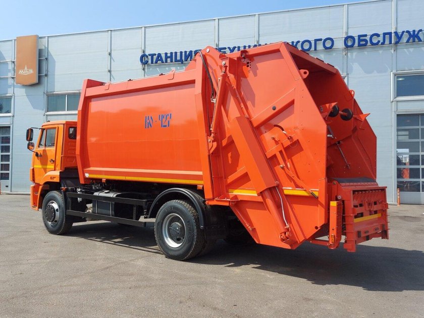 Мусоровоз КАМАЗ ко 427
