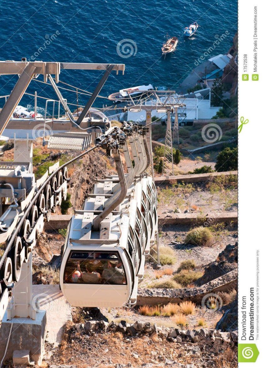 Канатная дорога санторини