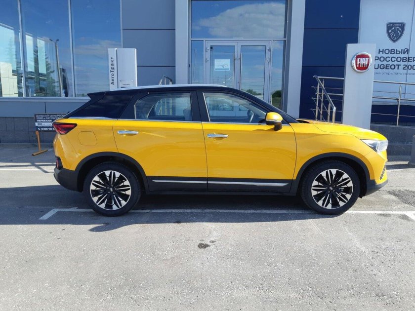 FAW t77 желтый