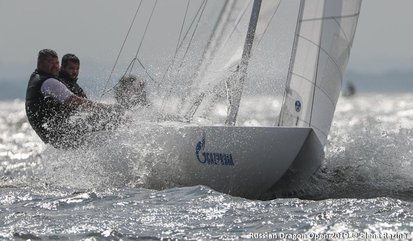 Яхта класс дракон rus34 сенаторов