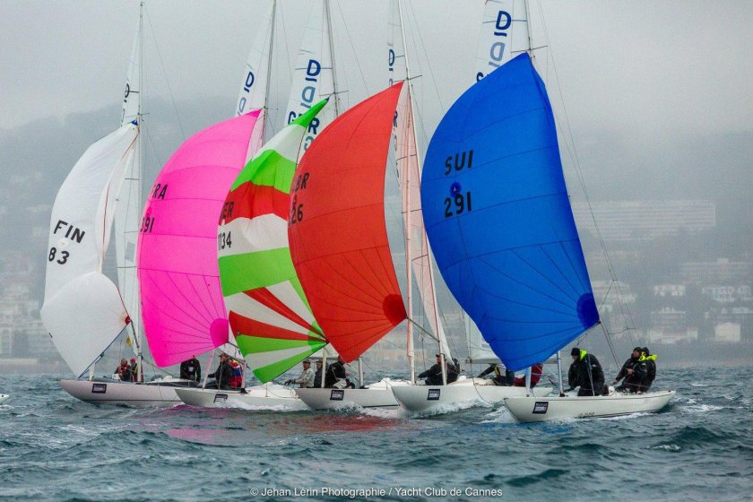 Парусная регата в Каннах