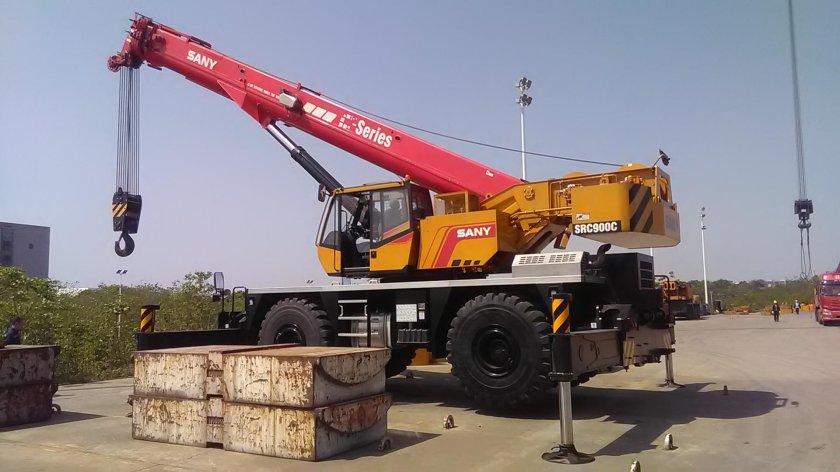 Кран sany src900c
