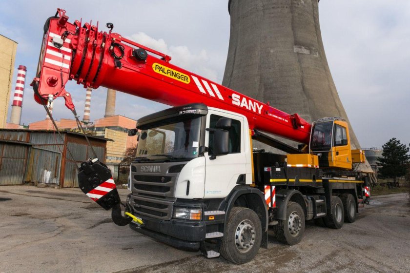 Автокран Palfinger sany КАМАЗ