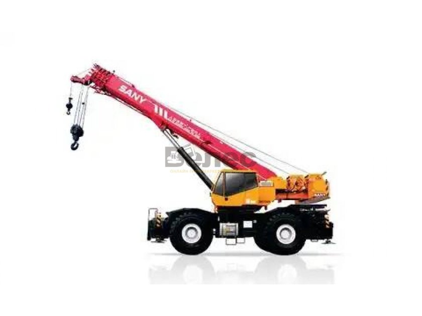 Короткобазный кран sany src550