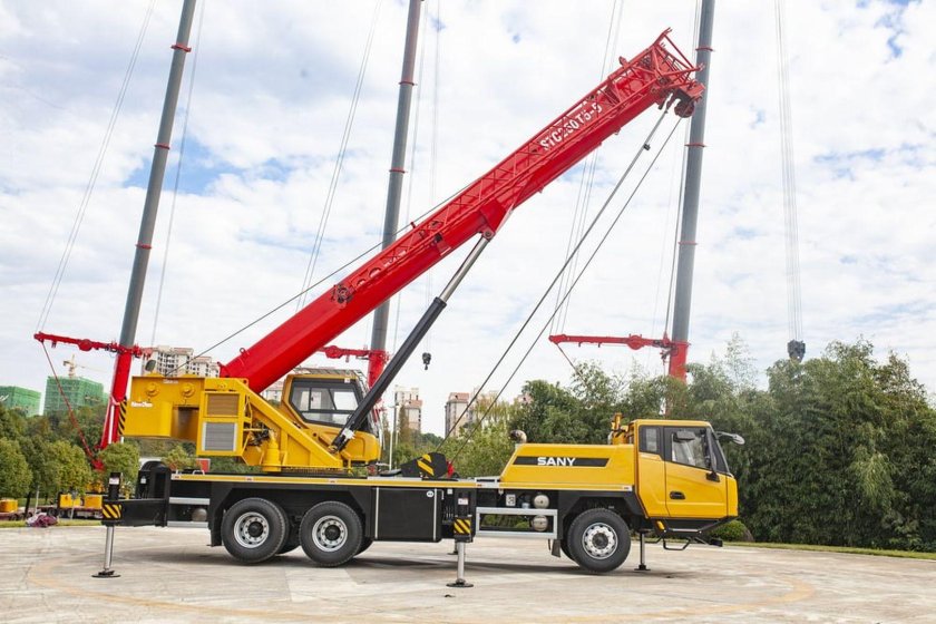 Автокран stc250t5-5