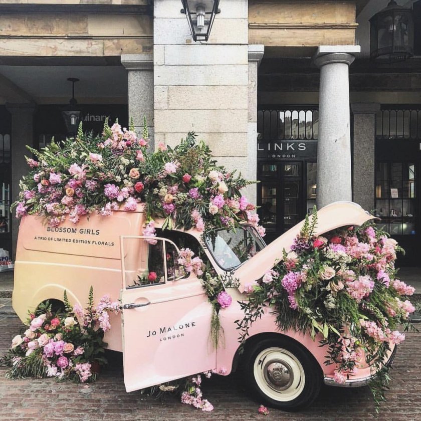 Фургон для цветов