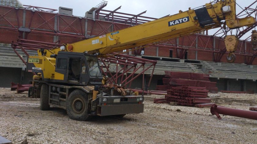 Кран като 25т