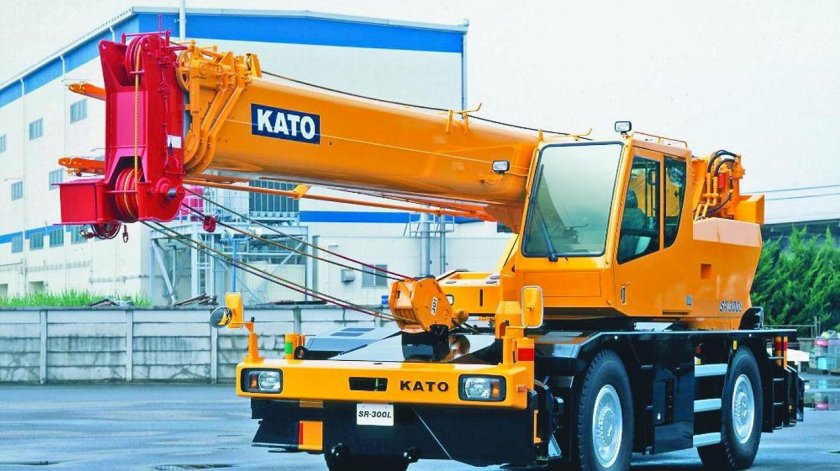 Кран самоходный като SR-300l