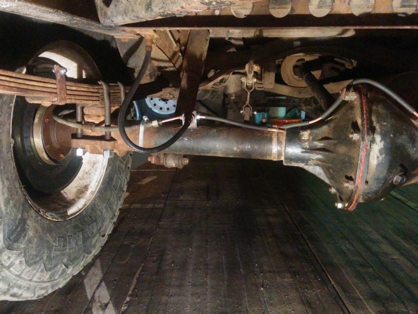 Задний мост УАЗ 469