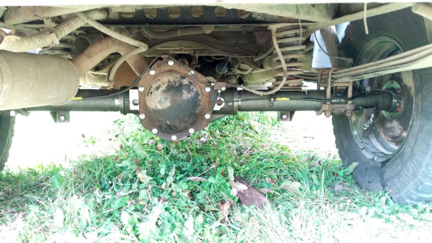 УАЗ Патриот 2017 передний мост