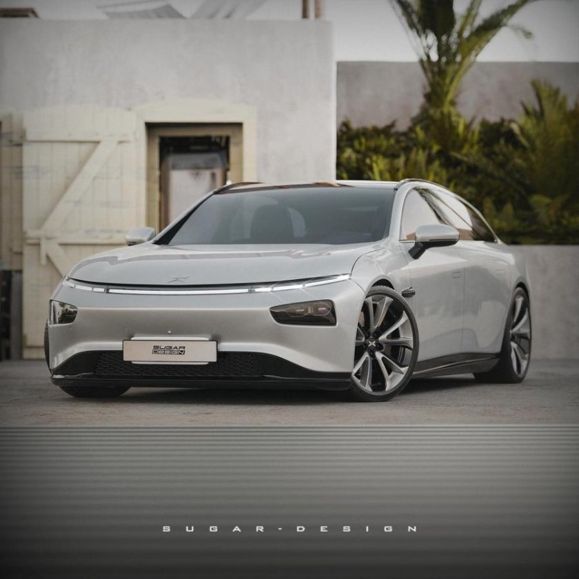 Китайский автомобиль Xpeng p7