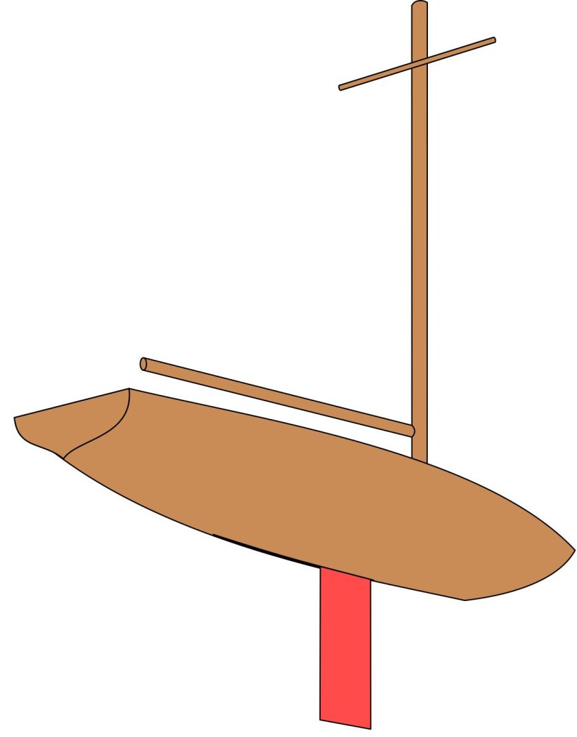 Шверт корабля