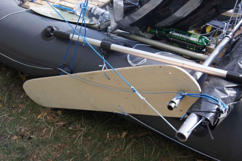 Варяг 540 байдарка с лодочным мотором