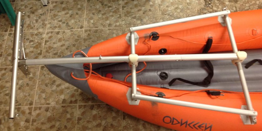 Транец для байдарки Нева 2