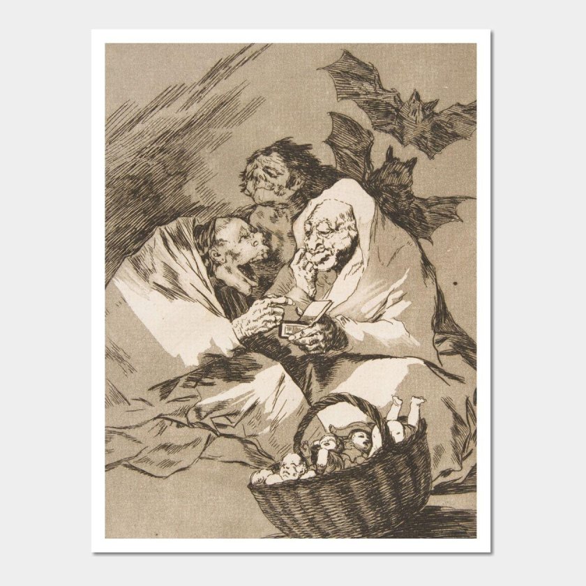 Франсиско Гойя офорты Капричос