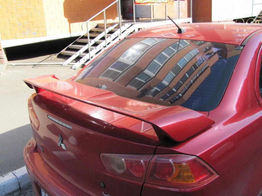 Эво спойлер лансер 10