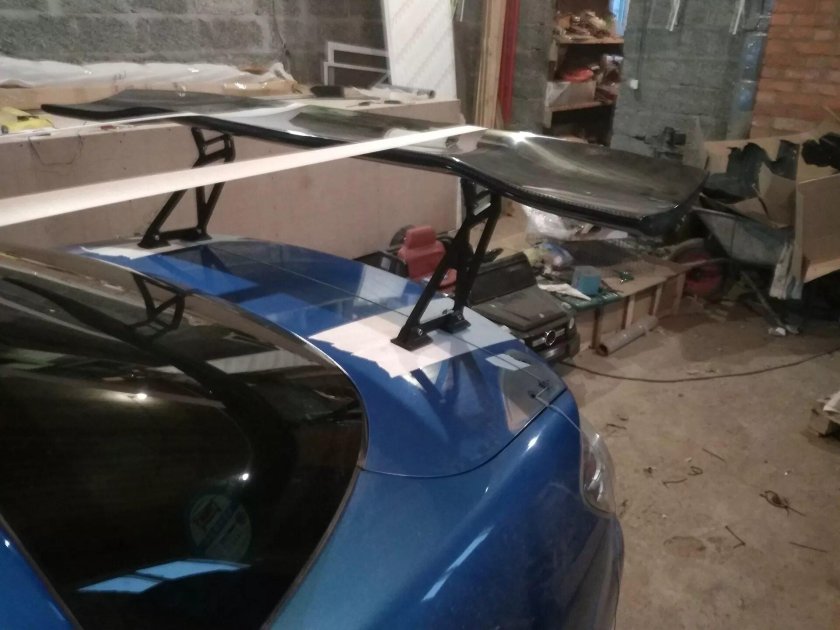 Спойлер антикрыло нам rx8