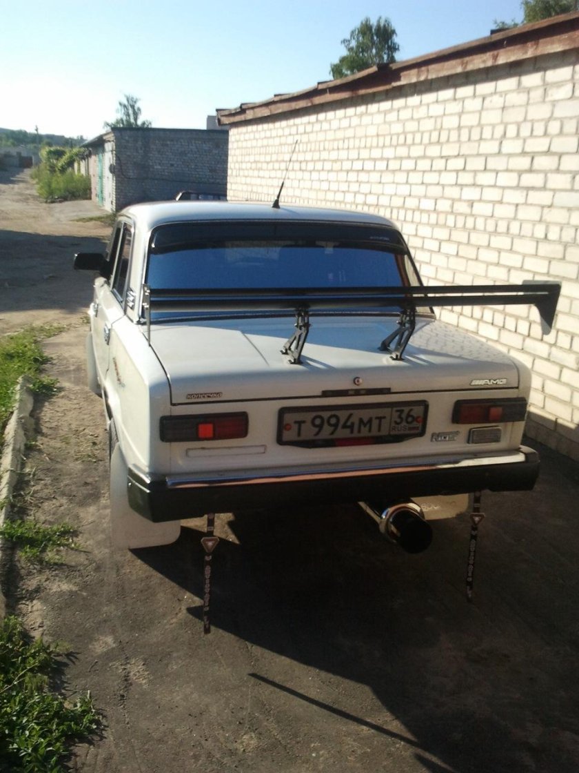 Спойлер на ВАЗ 2101