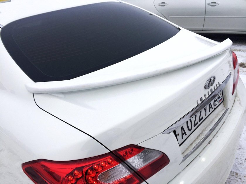 Спойлер на машине