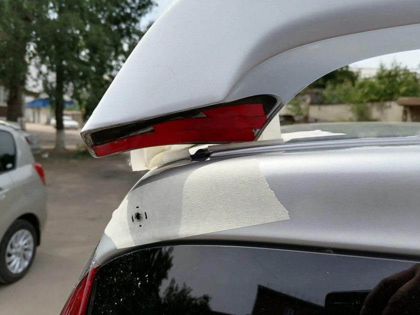 Спойлер Пежо 107