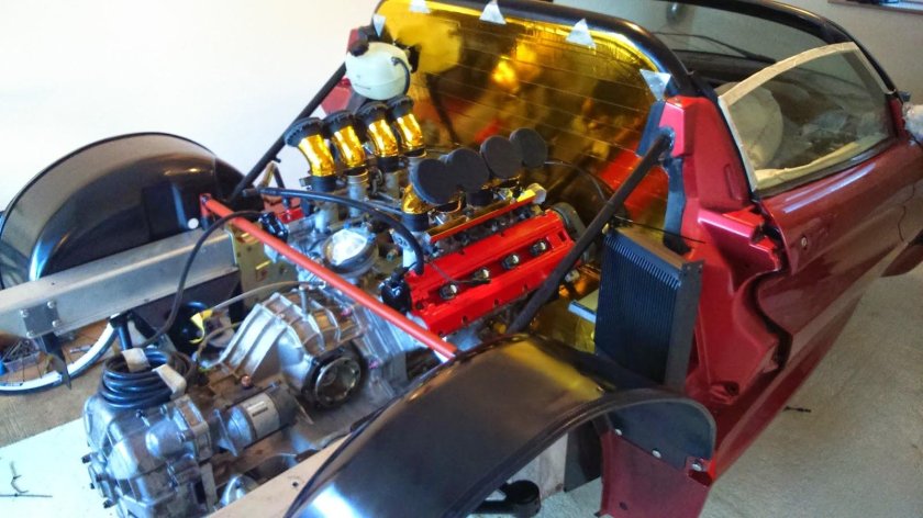 Lotus Esprit v8 engine