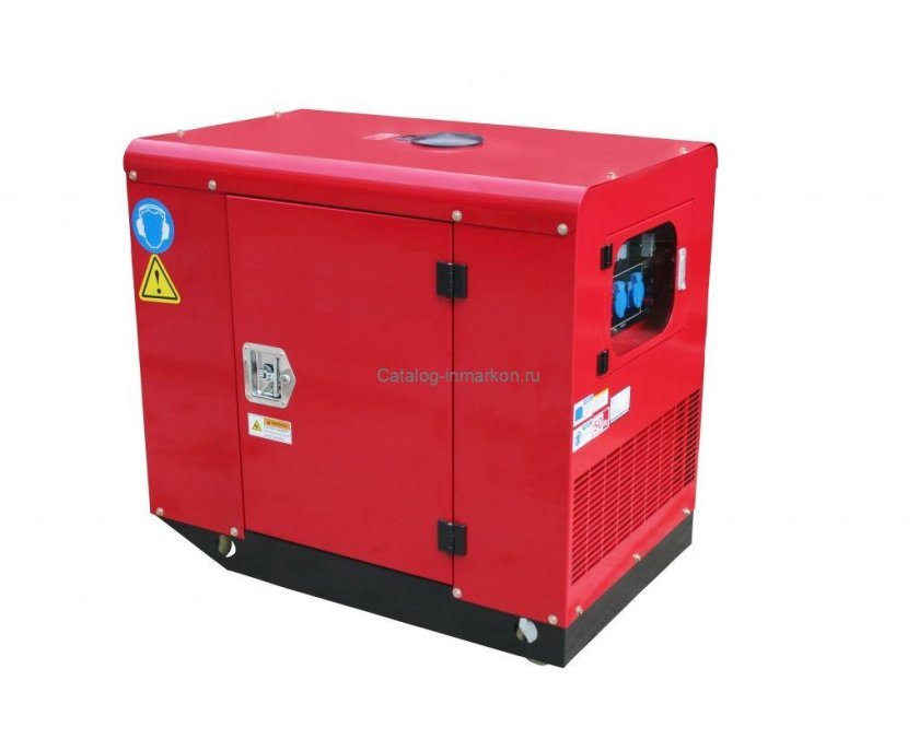АМПЕРОС бензиновый Генератор lt7500cle в кожухе