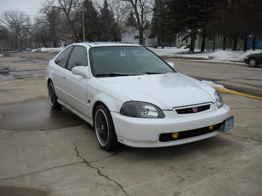 Хонда Цивик ек3 серый