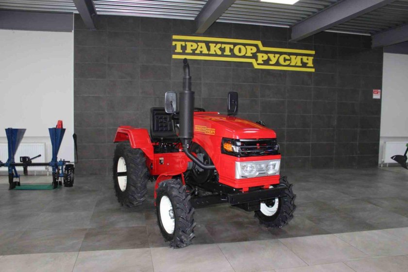 Минитрактор Русич т25 ВОМ трёхточка декомпрессор обзор