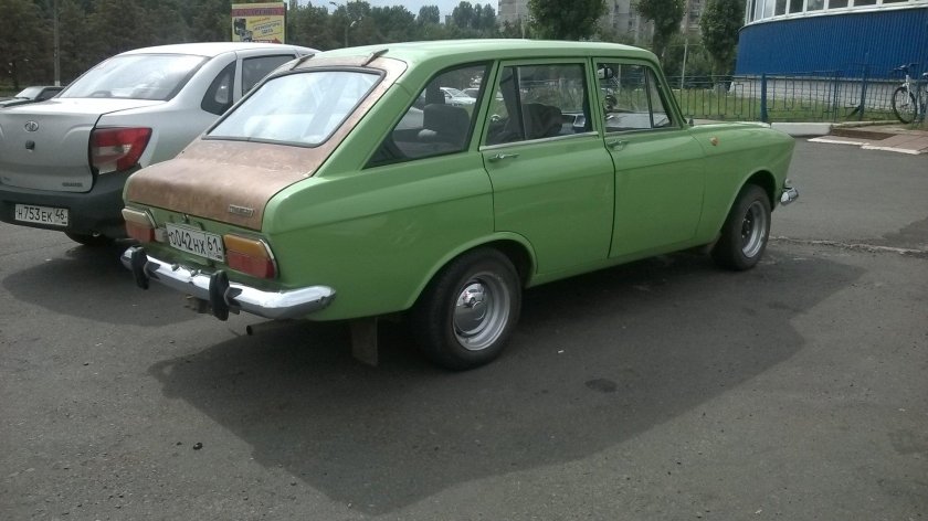 Москвич Комби зеленый