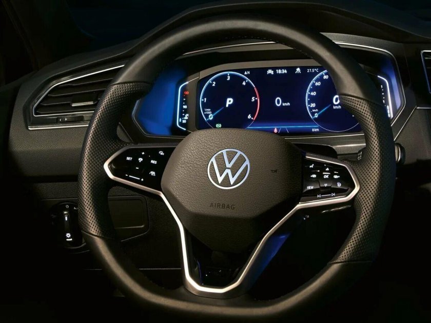 Цифровая приборная панель Тигуан 2021