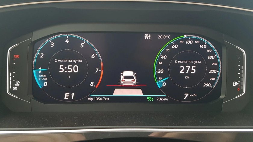 Панель Тигуан 2