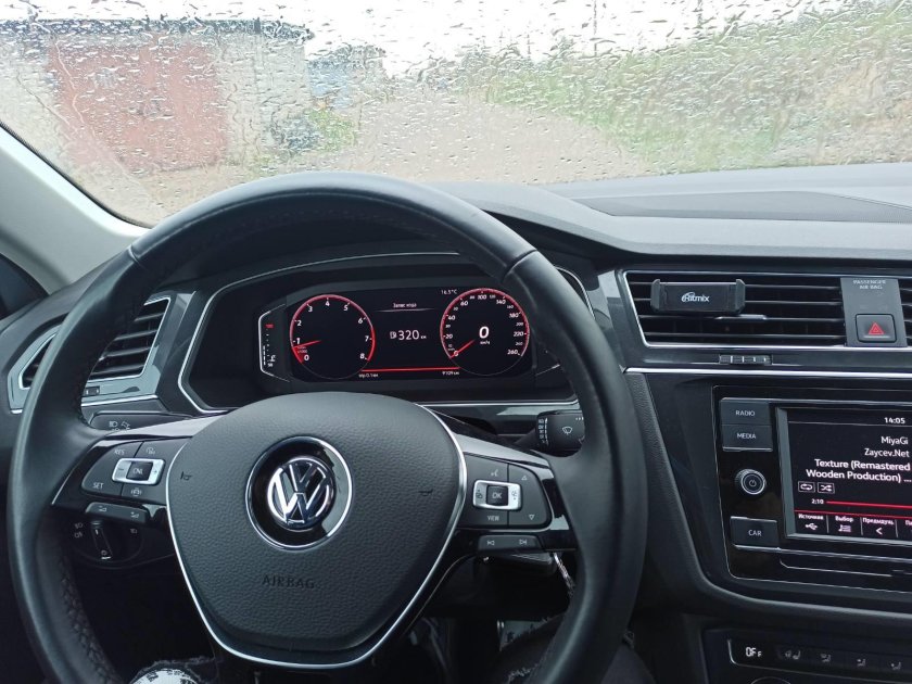 Тигуан 2 панель приборов