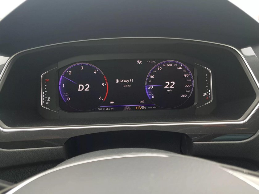 Тигуан 2 панель приборов