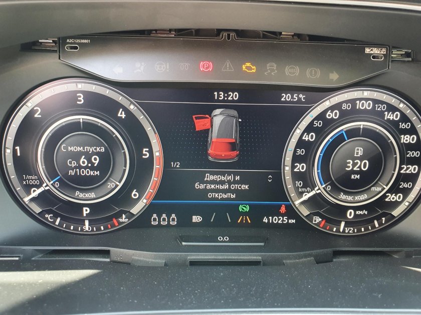 Цифровая приборка Тигуан 2